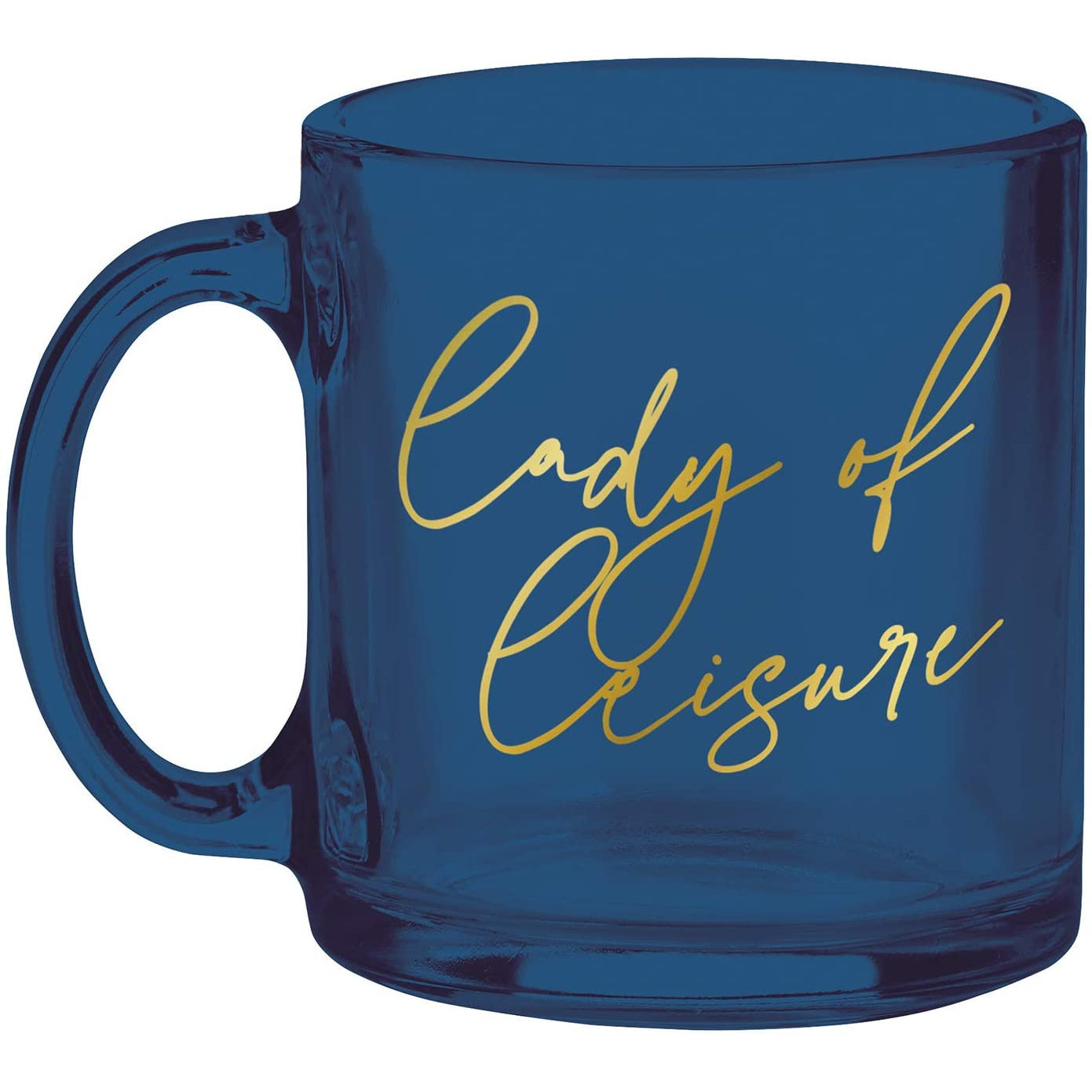 Lady of Leisure Glass Mug