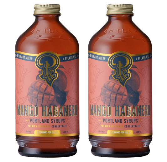 Portland Syrups Mango Habanero Syrup 2 Pack