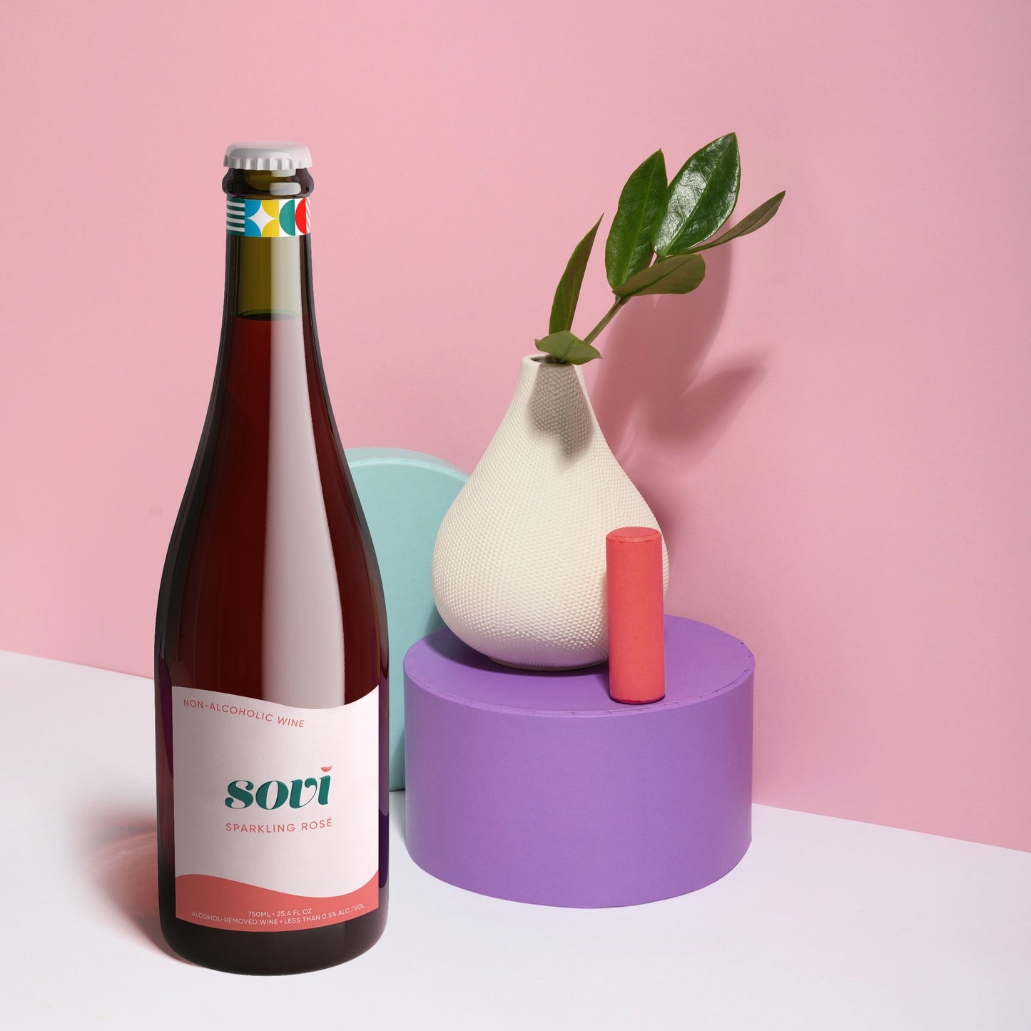 Sparkling Rosé Bottle by Sovi