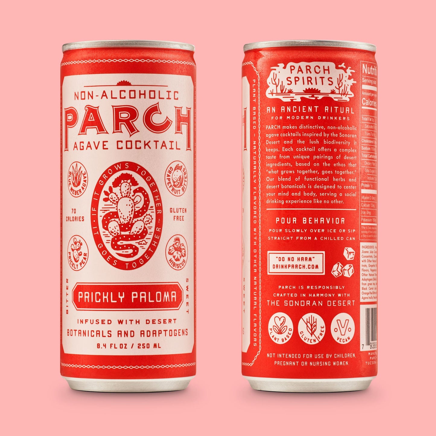 Parch Spirits Co Prickly Paloma