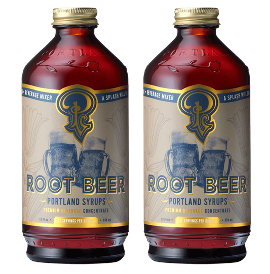 Portland Syrups Genuine Root Beer Syrup 2 Pack