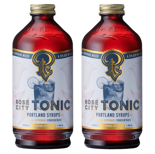 Portland Syrups Rose City Tonic Concentrate with Quinine 2 Pack