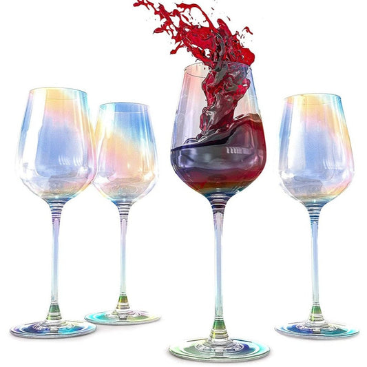 Iridescent Luster Large Radiance Wine Glasses