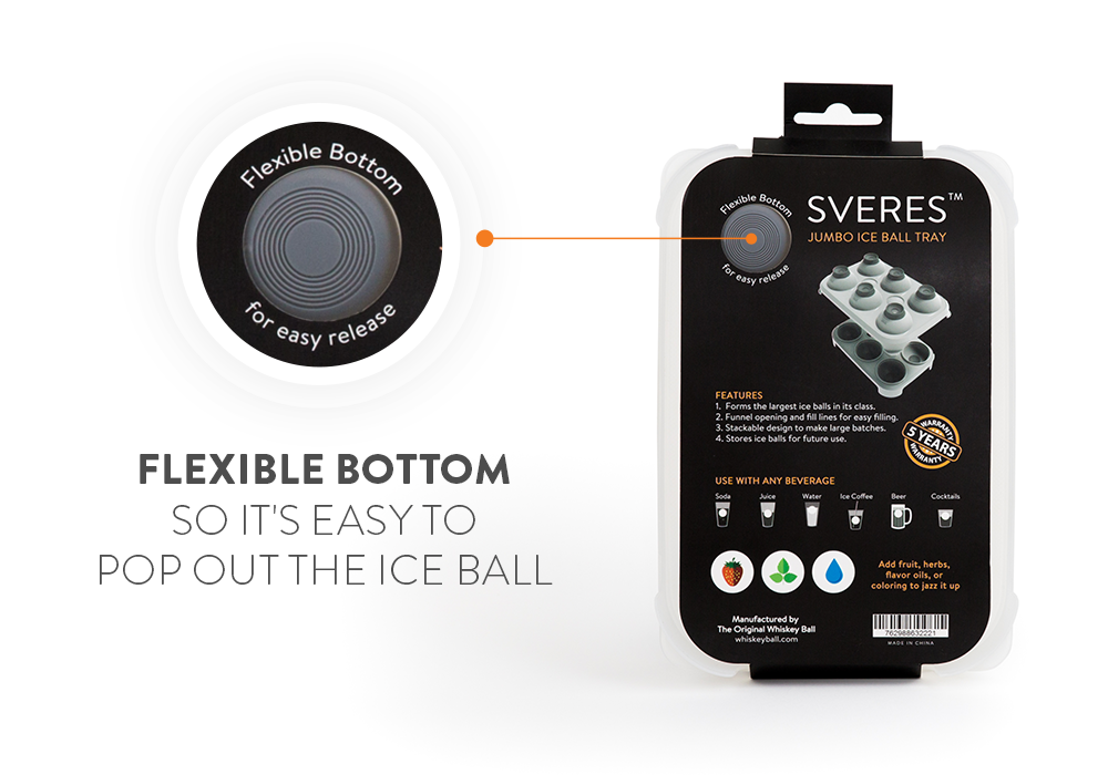 Sveres Jumbo Ice Ball Tray