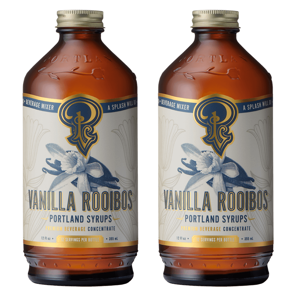 Portland Syrups Vanilla Rooibos Syrup 2 Pack