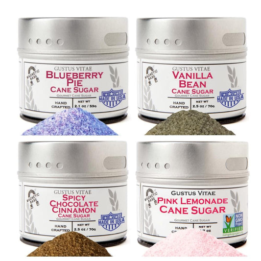 Bakers Delight Cane Sugars - 4 Tins