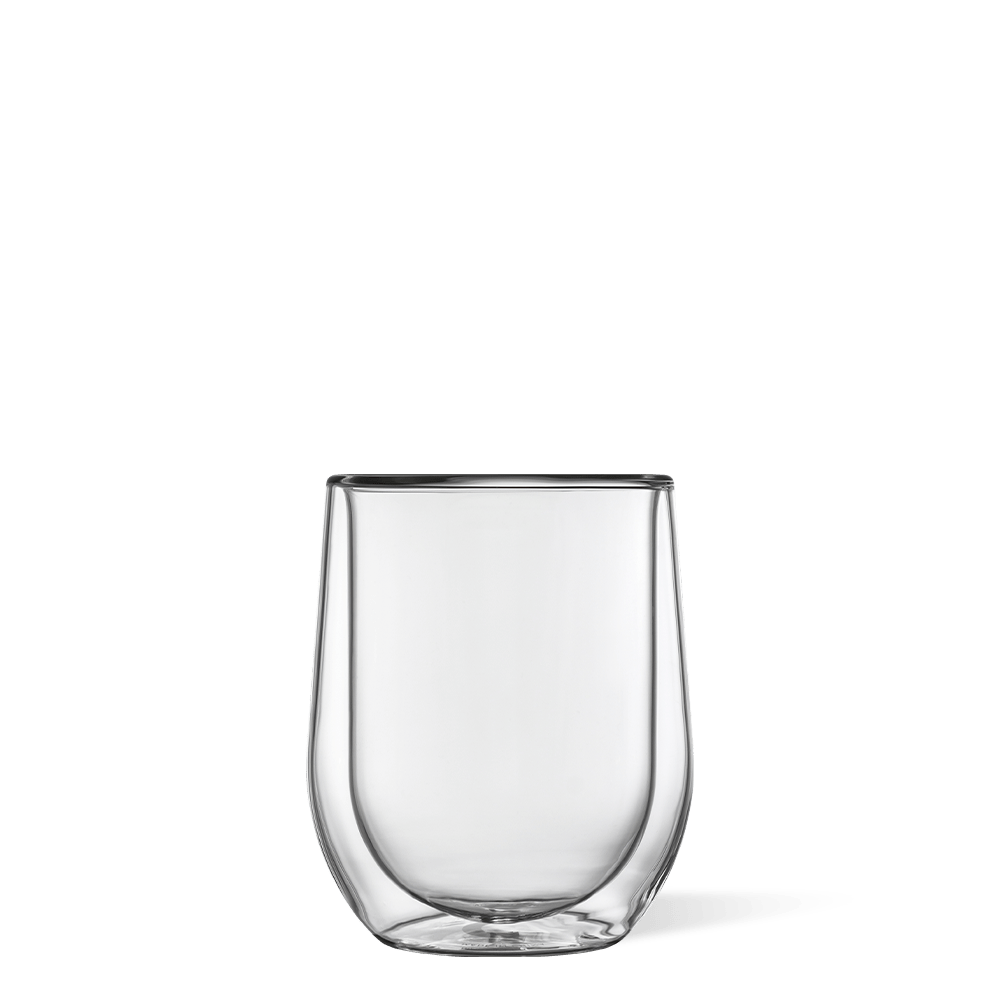 Stemless Glass Set (2) by CORKCICLE.