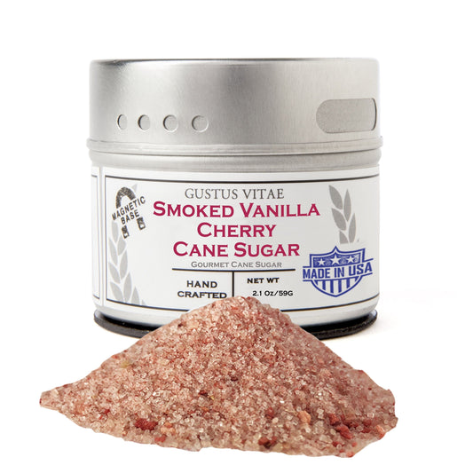 Smoked Vanilla Cherry Cane Sugar by Gustus Vitae