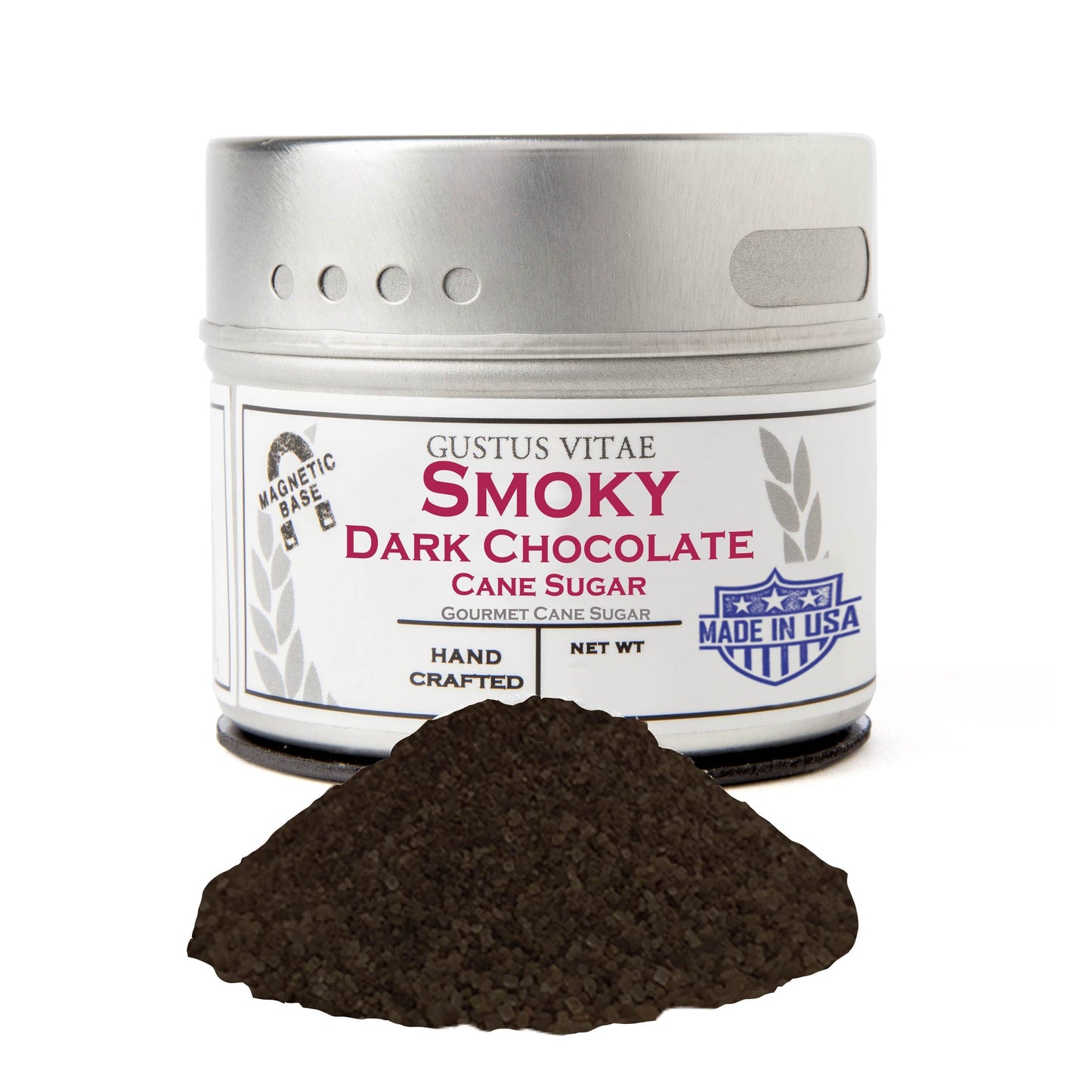 Smoky Dark Chocolate Cane Sugar by Gustus Vitae