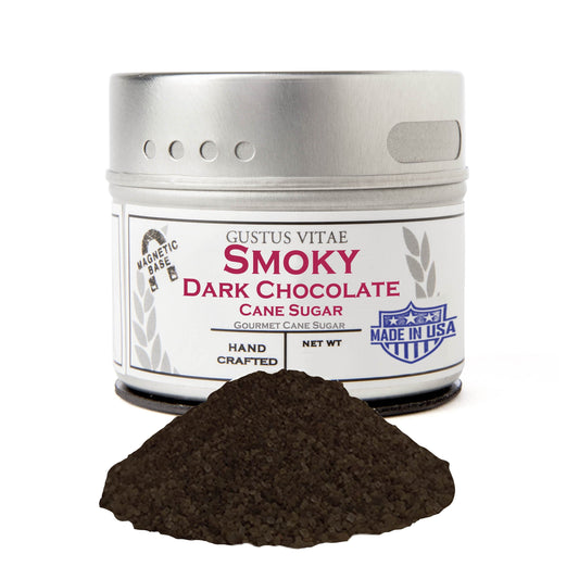 Smoky Dark Chocolate Cane Sugar by Gustus Vitae