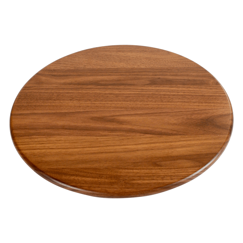 Walnut Wood Lazy Susan Centerpiece by Virginia Boys Kitchens